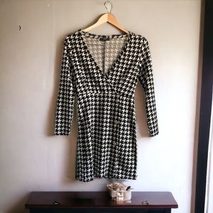 SHEIN houndstooth dress XS women